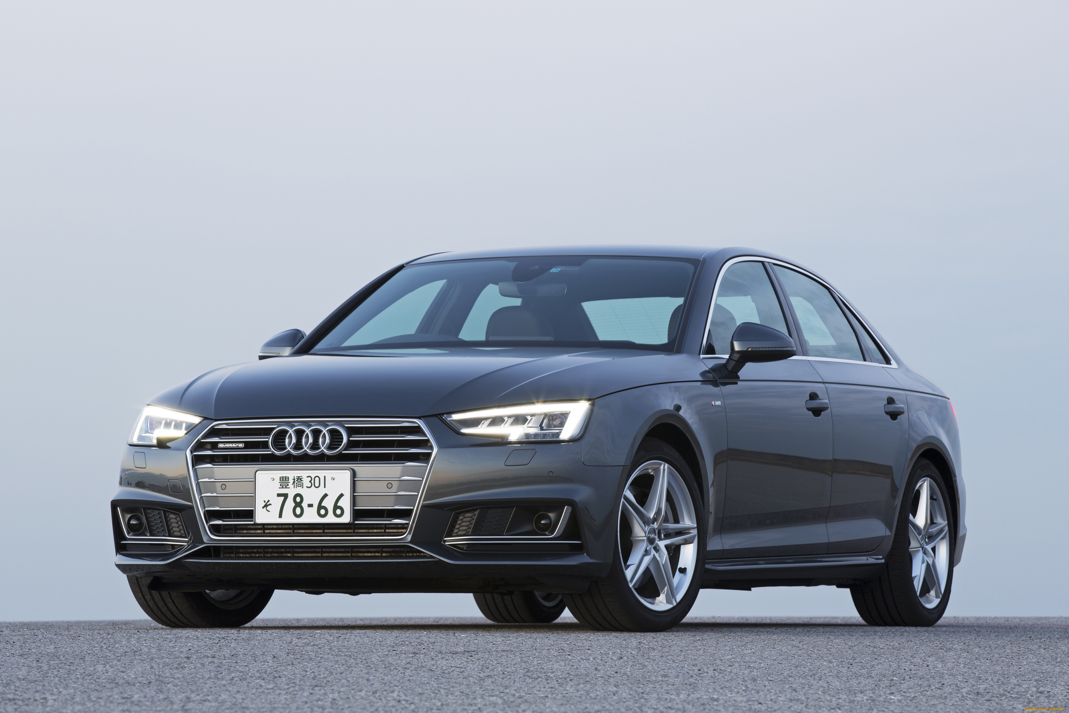 , audi, a4, 2-0, tfs, i, quattro, s, line, jp-spec, b9, 2016